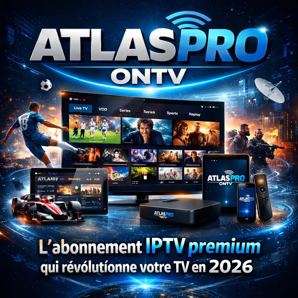 Atlas Pro ONTV L’abonnement IPTV premium qui révolutionne votre TV en 2026