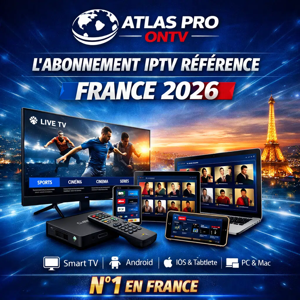 Atlas Pro ONTV L'abonnement IPTV référence en France pour 2026 generate picture